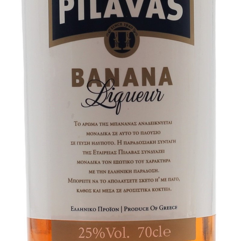 Pilavas Banana Liqueur 0,7 L 25% vol